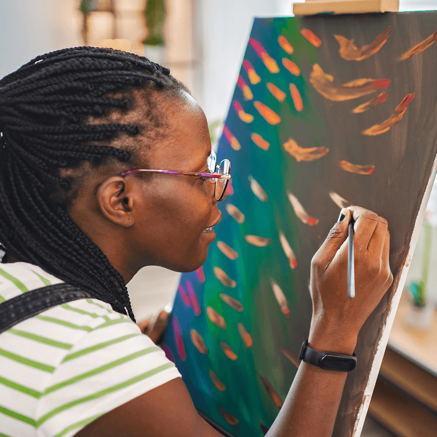 Artist at Work—ArtNativ - Beyond the Brushstrokes: Why Collecting African Traditional Art Is a Cultural Investment